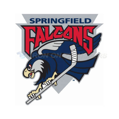 Springfield Falcons Iron-on Stickers (Heat Transfers)NO.9142